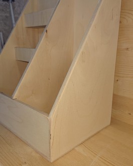 Porta cialde in legno
