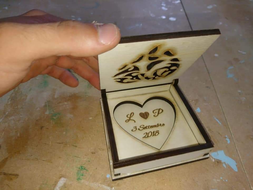 Kit Guestbook cuore - Art Artigiano