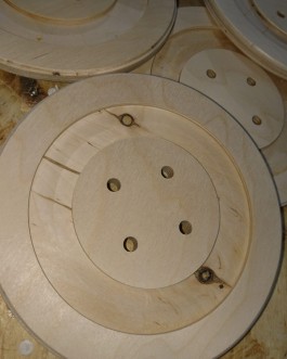 Bottone in legno – 30 cm spessore 1 cm