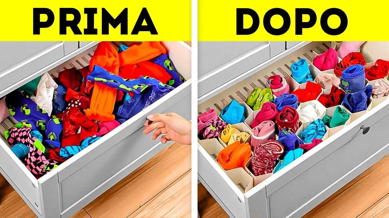 Ottimizza l’ordine dei cassetti con un sistema ingegnoso e low cost subito replicabile Ottimizza l’ordine dei cassetti con un sistema ingegnoso e low cost subito replicabile